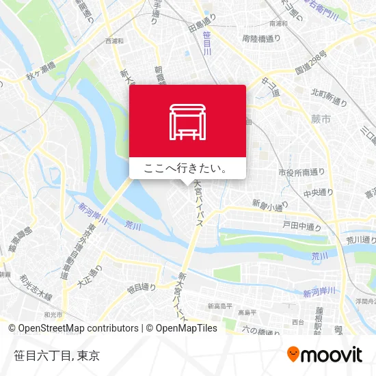 笹目六丁目地図