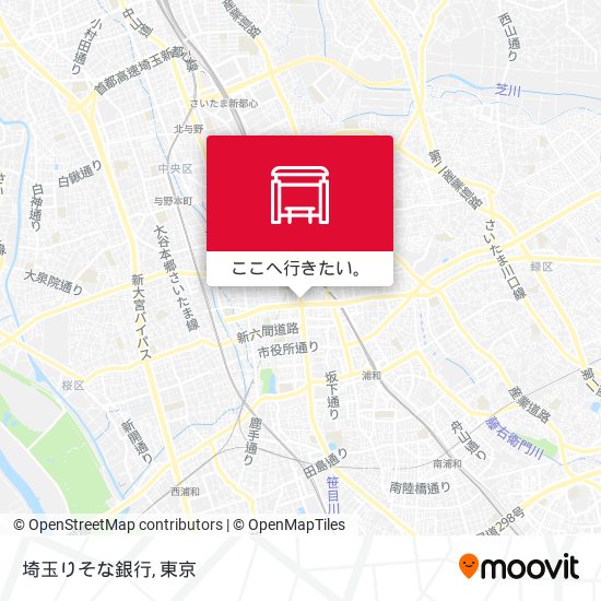 埼玉りそな銀行地図
