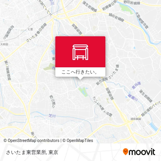 さいたま東営業所地図