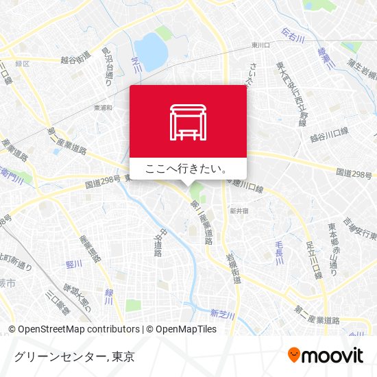 グリーンセンター地図