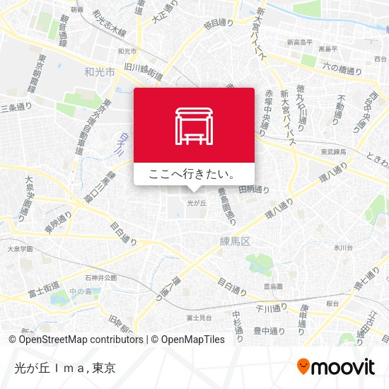 光が丘Ｉｍａ地図