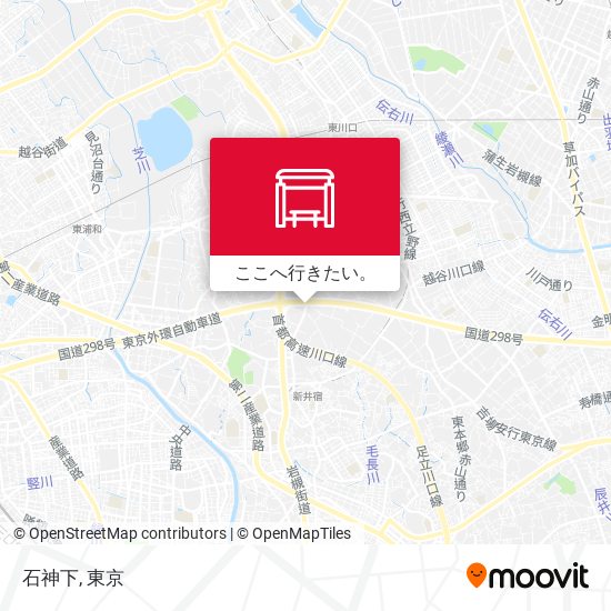 石神下地図