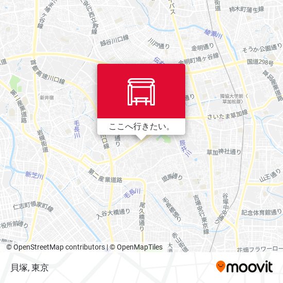 貝塚地図