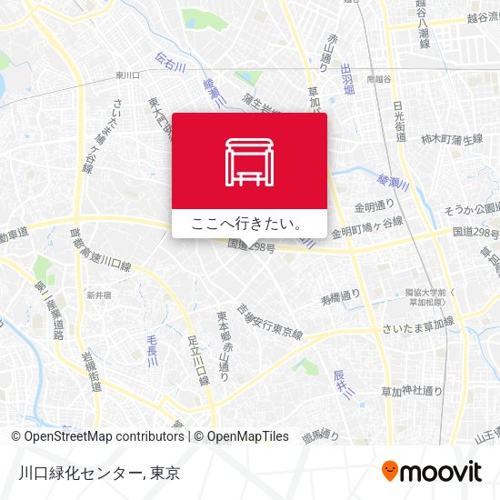 川口緑化センター地図