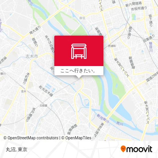丸沼地図