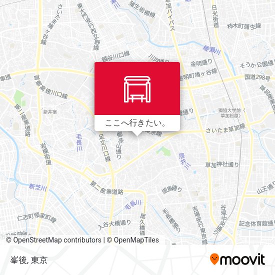 峯後地図