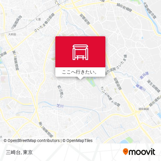 三崎台地図