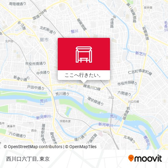 西川口六丁目地図