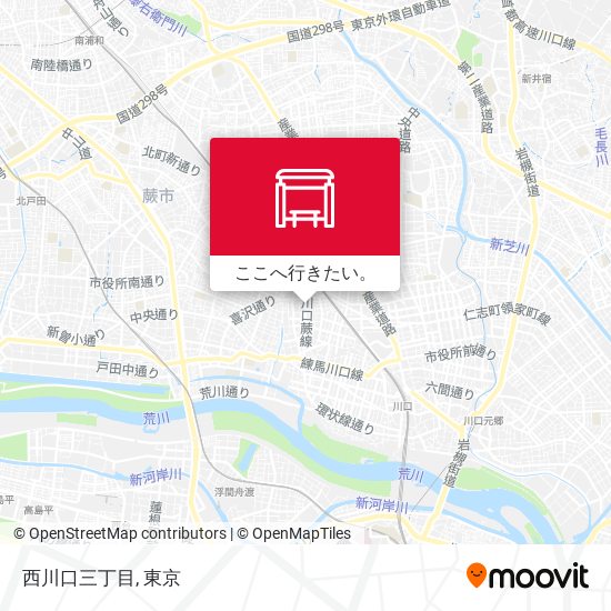 西川口三丁目地図
