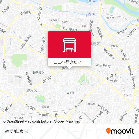 錦団地地図