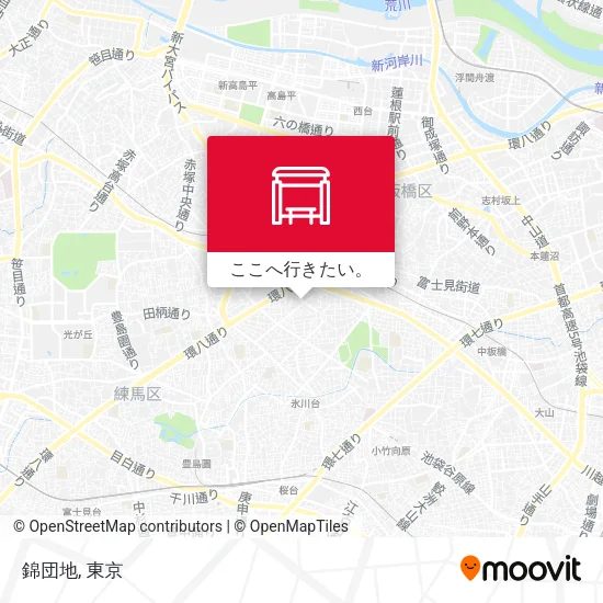 錦団地地図