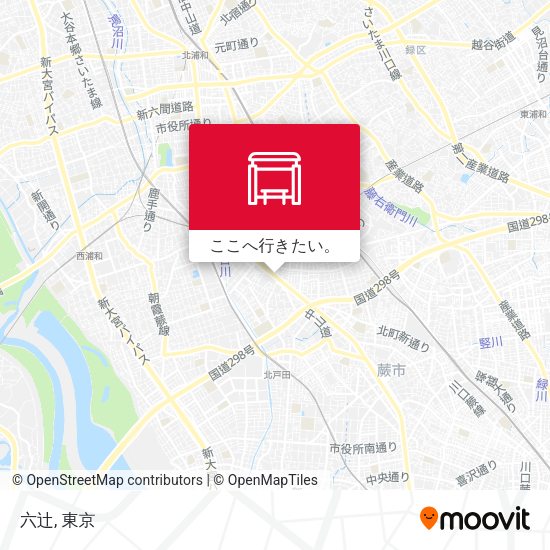 六辻地図