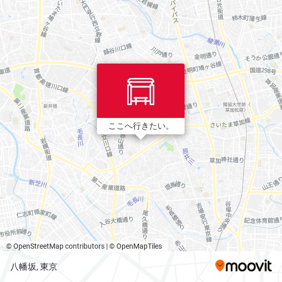 八幡坂地図