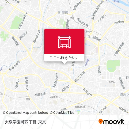 大泉学園町四丁目地図