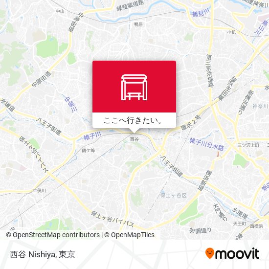 西谷 Nishiya地図