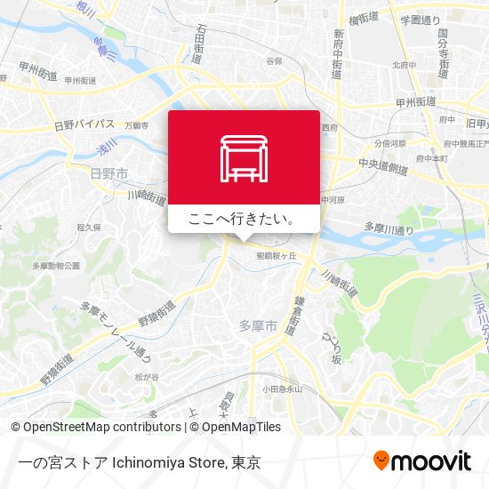 一の宮ストア Ichinomiya Store地図