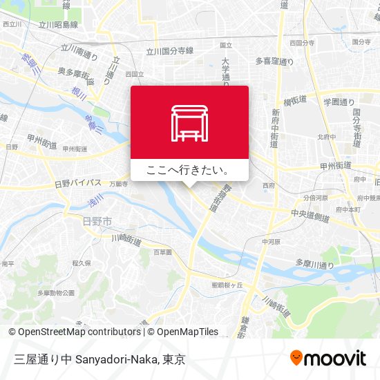 三屋通り中 Sanyadori-Naka地図