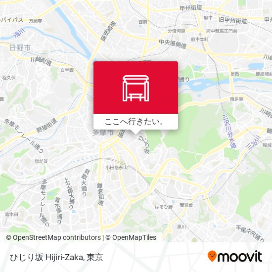 ひじり坂 Hijiri-Zaka地図