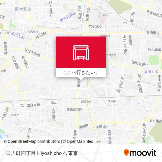 日吉町四丁目 Hiyoshicho 4地図