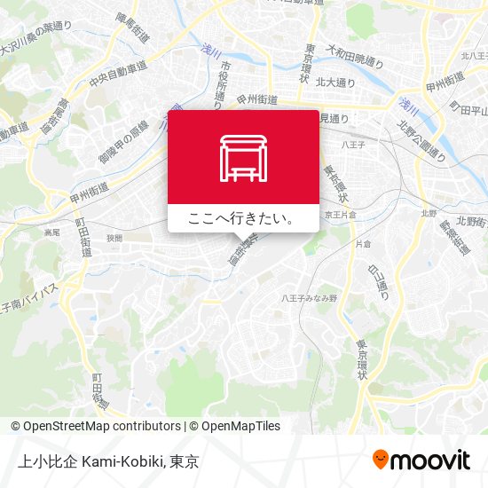 上小比企 Kami-Kobiki地図