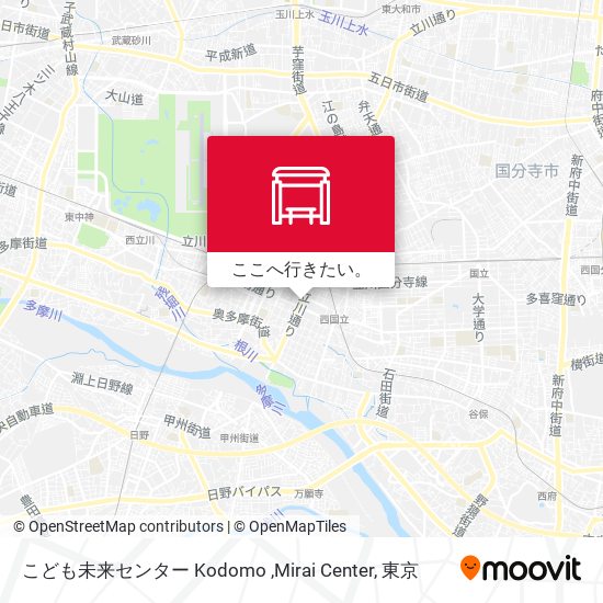 こども未来センター Kodomo ,Mirai Center地図