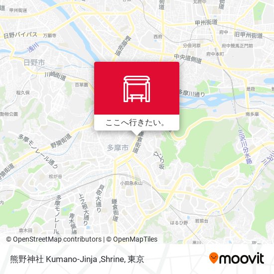 熊野神社 Kumano-Jinja ,Shrine地図