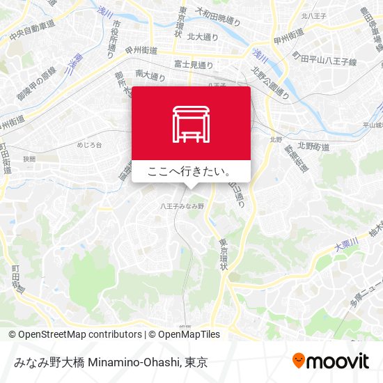 みなみ野大橋 Minamino-Ohashi地図