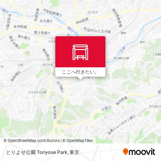 とりよせ公園 Toriyose Park地図