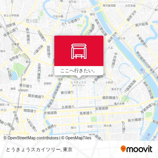 とうきょうスカイツリー地図