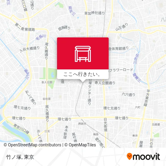 竹ノ塚地図
