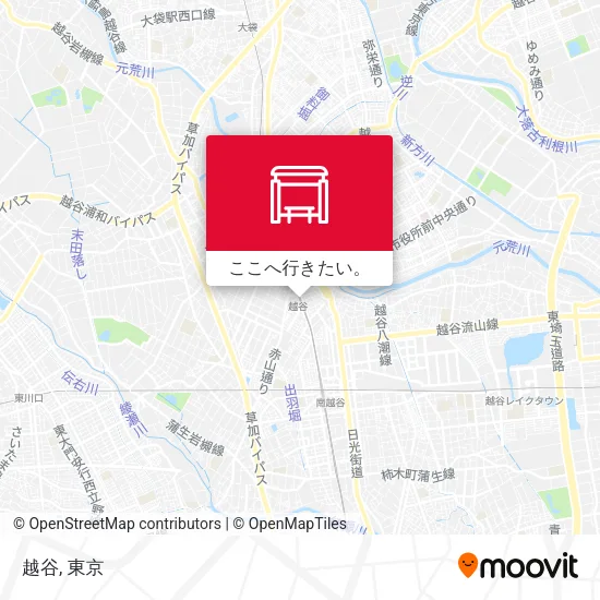 越谷地図