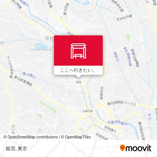 姫宮地図