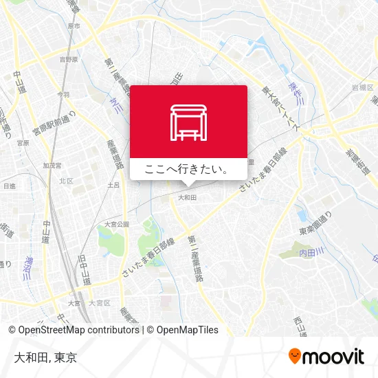 大和田地図