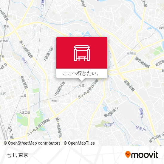 七里地図