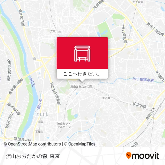流山おおたかの森地図