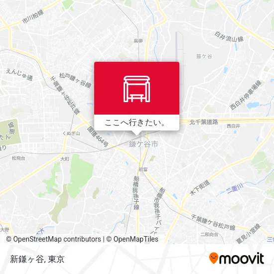 新鎌ヶ谷地図