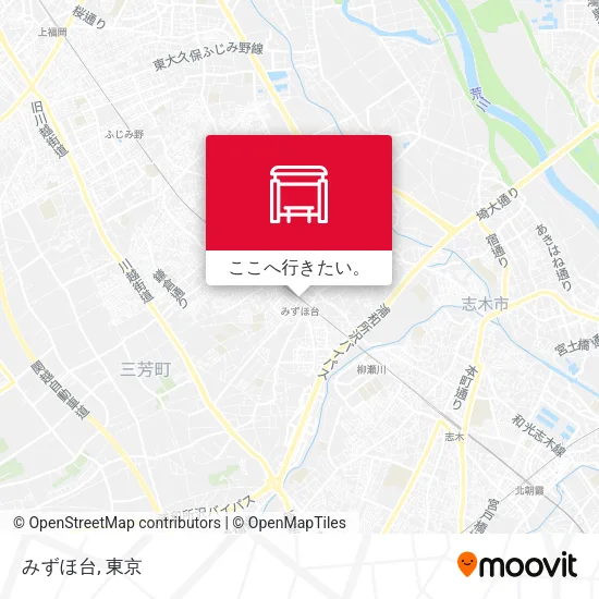 みずほ台地図