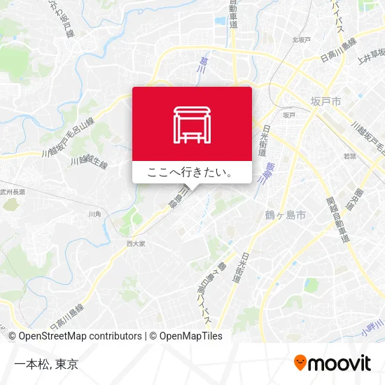 一本松地図