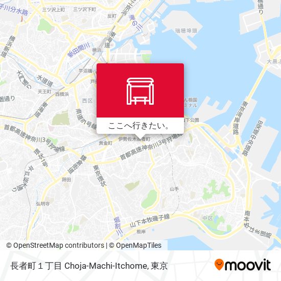 長者町１丁目 Choja-Machi-Itchome地図