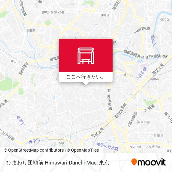 ひまわり団地前 Himawari-Danchi-Mae地図