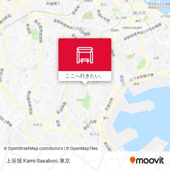 上笹堀 Kami-Sasabori地図