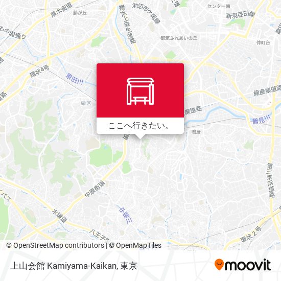 上山会館 Kamiyama-Kaikan地図