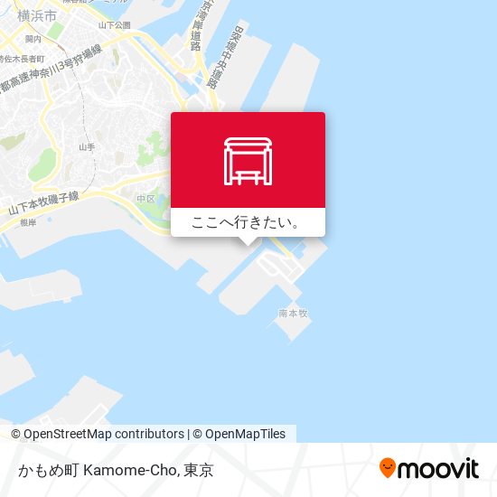 かもめ町 Kamome-Cho地図