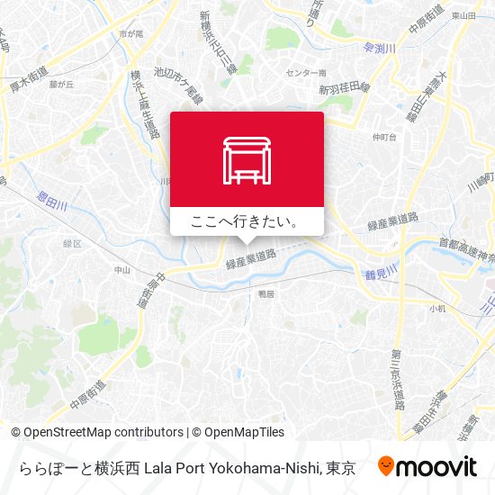 ららぽーと横浜西 Lala Port Yokohama-Nishi地図