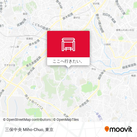 三保中央 Miho-Chuo地図
