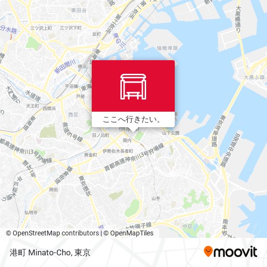 港町 Minato-Cho地図
