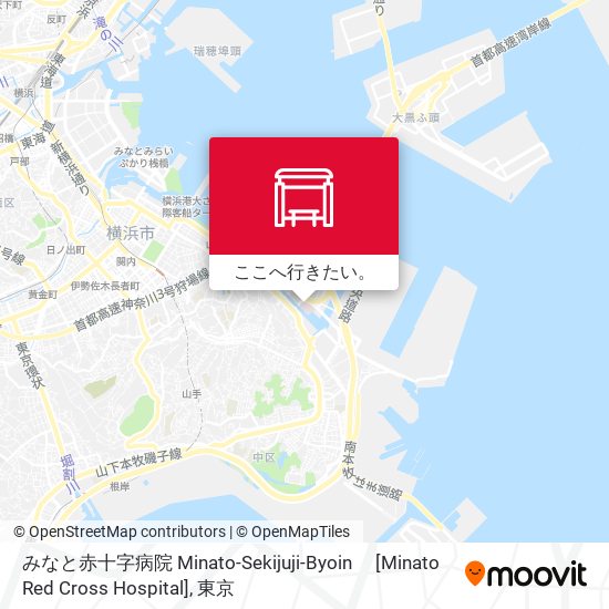 みなと赤十字病院 Minato-Sekijuji-Byoin　 [Minato Red Cross Hospital]地図