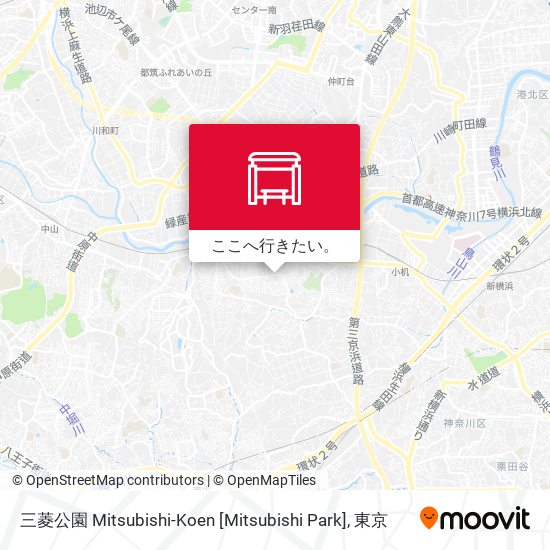 三菱公園 Mitsubishi-Koen [Mitsubishi Park]地図