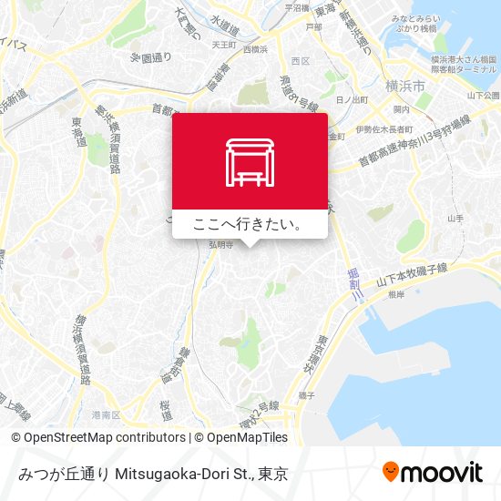 みつが丘通り Mitsugaoka-Dori St.地図