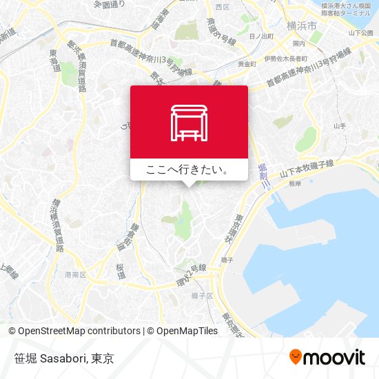笹堀 Sasabori地図